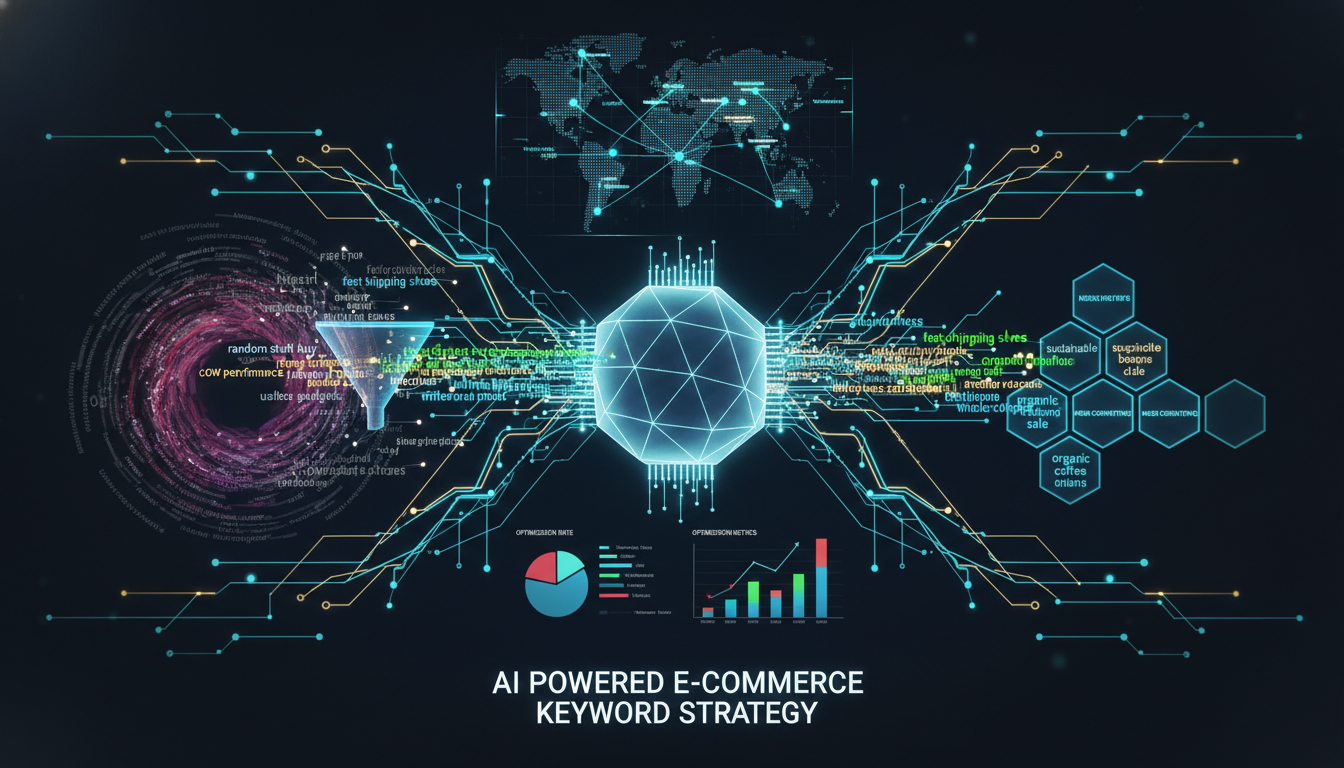 AI-driven Amazon PPC management filtering non-converting keywords.
