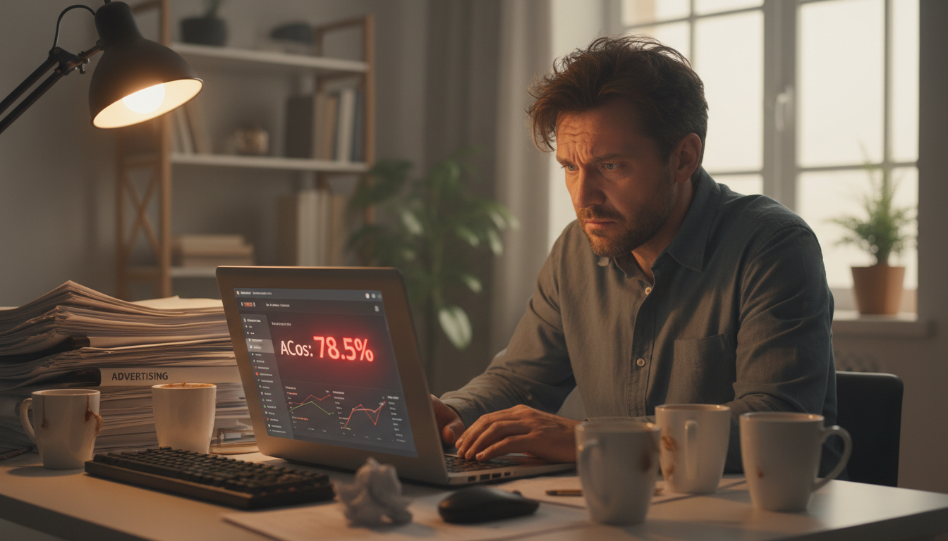 Amazon seller overwhelmed by manual PPC campaign management and high ACoS numbers